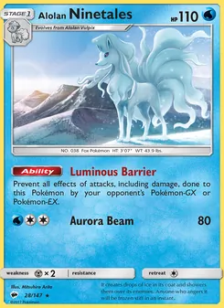 Alolan Ninetales (Burning Shadows #28)