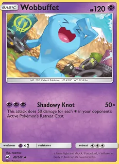 Wobbuffet (Burning Shadows #49)