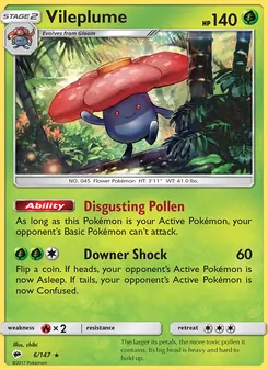 Vileplume (Burning Shadows #6)