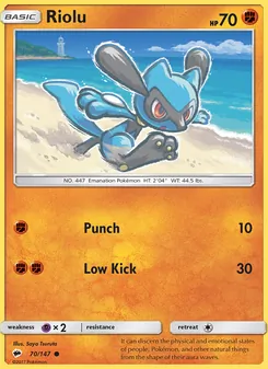 Riolu (Burning Shadows #70)