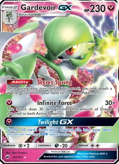 Gardevoir GX (Burning Shadows #93)