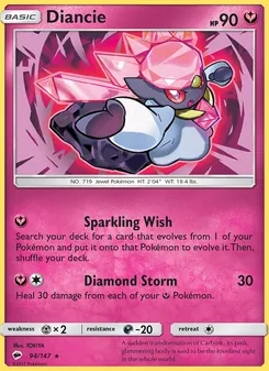 Diancie (Burning Shadows #94)