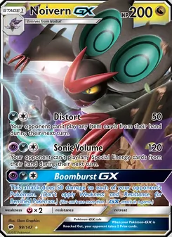 Noivern GX (Burning Shadows #99)