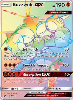 Buzzwole GX (Crimson Invasion #115)