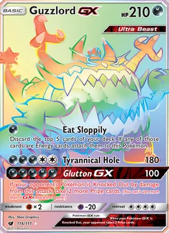 Guzzlord GX (Crimson Invasion #116)