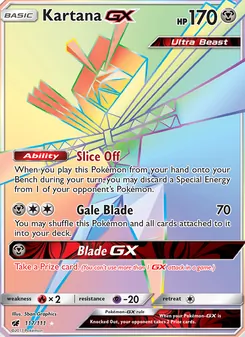 Kartana GX (Crimson Invasion #117)