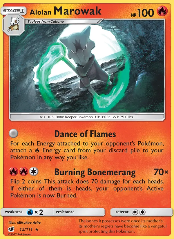 Alolan Marowak — Crimson Invasion #12 (Pokémon TCG card)
