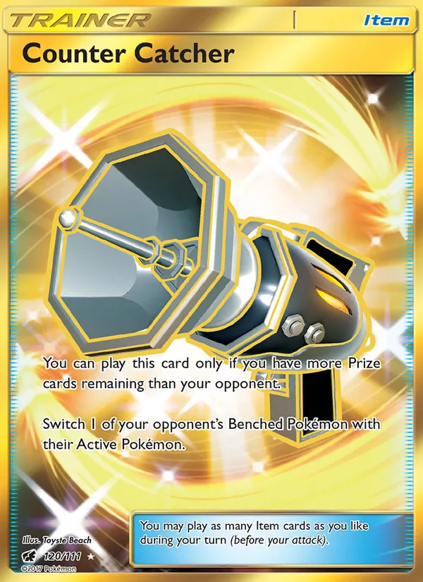 Counter Catcher — Crimson Invasion #120 (Pokémon TCG card)