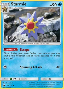 Starmie (Crimson Invasion #16)