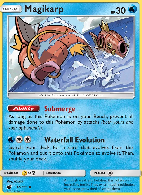 Magikarp — Crimson Invasion #17 (Pokémon TCG card)