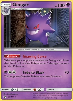 Gengar (Crimson Invasion #38)