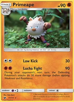 Primeape (Crimson Invasion #51)