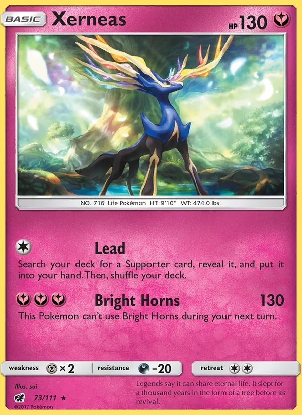 Xerneas — Crimson Invasion #73 (Pokémon TCG card)
