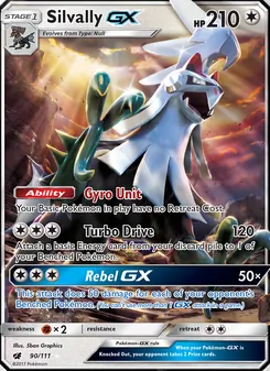 Silvally GX (Crimson Invasion #90)