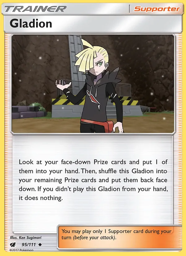 Gladion — Crimson Invasion #95 (Pokémon TCG card)