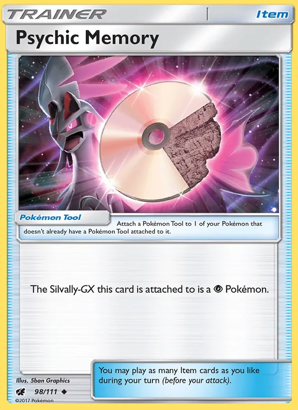 Psychic Memory — Crimson Invasion #98 (Pokémon TCG card)