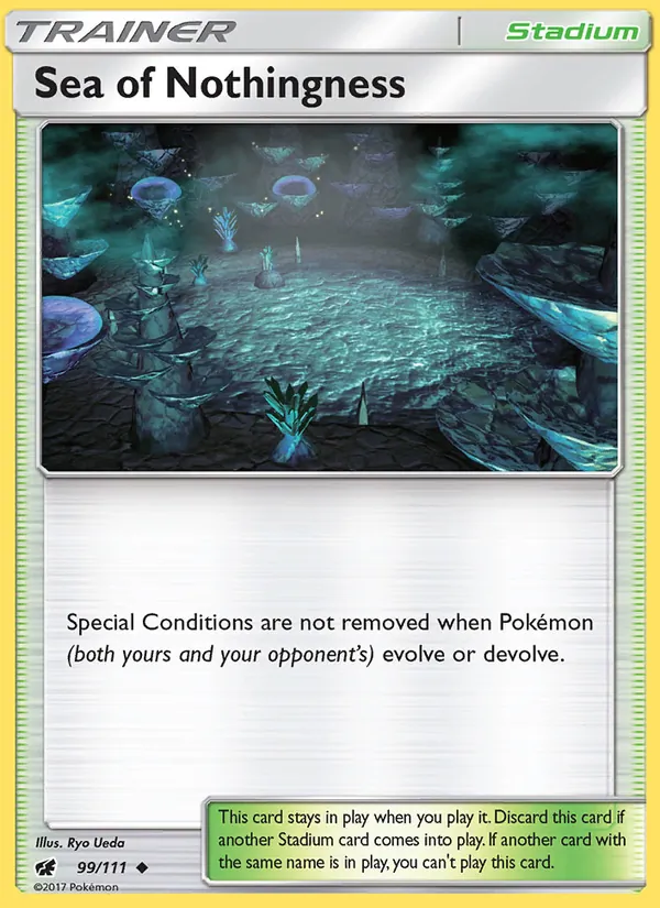 Sea of Nothingness — Crimson Invasion #99 (Pokémon TCG card)