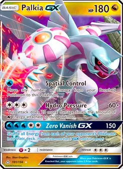 Palkia GX (Ultra Prism #101)