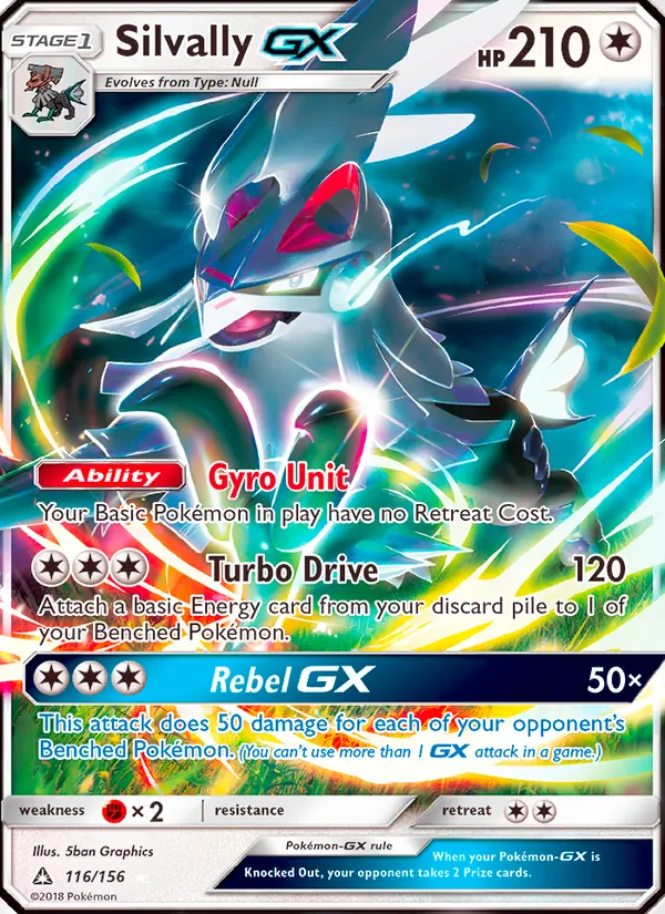 Silvally GX — Ultra Prism #116 (Pokémon TCG card)
