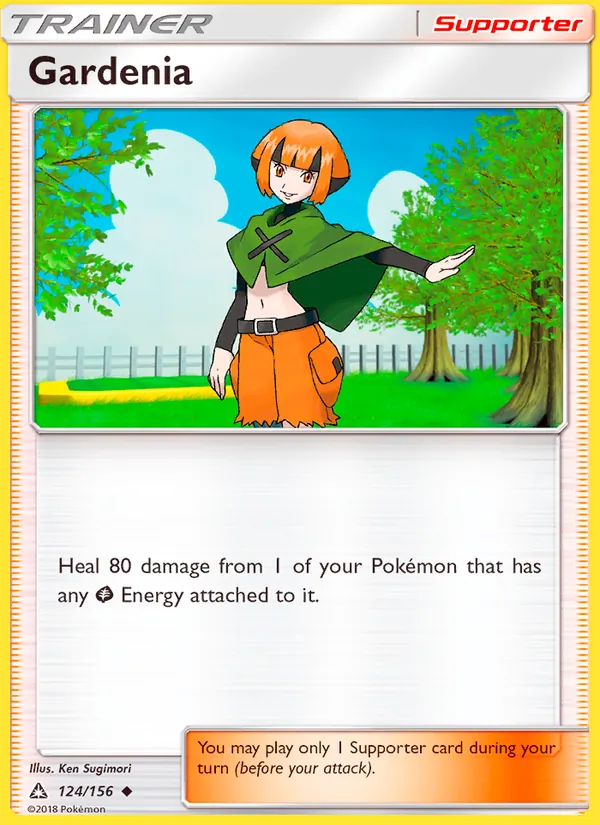 Gardenia — Ultra Prism #124 (Pokémon TCG card)