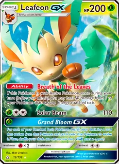 Leafeon GX (Ultra Prism #13)