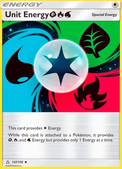 Unit Energy GrassFireWater (Ultra Prism #137)