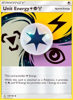 Unit Energy LightningPsychicMetal (Ultra Prism #138)