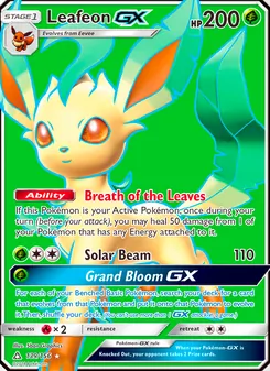 Leafeon GX (Ultra Prism #139)
