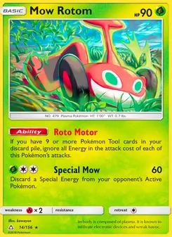 Mow Rotom (Ultra Prism #14)
