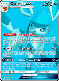 Glaceon GX (Ultra Prism #141)