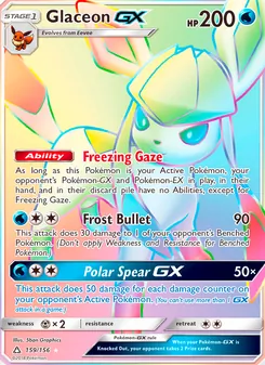 Glaceon GX (Ultra Prism #159)
