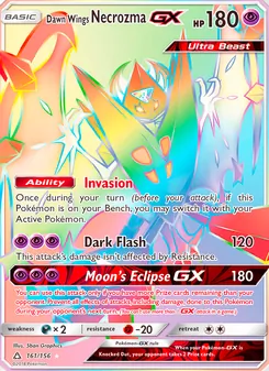 Dawn Wings Necrozma GX (Ultra Prism #161)