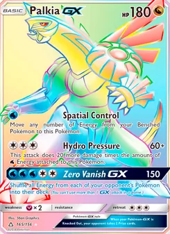 Palkia GX (Ultra Prism #165)