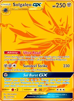 Solgaleo GX (Ultra Prism #173)