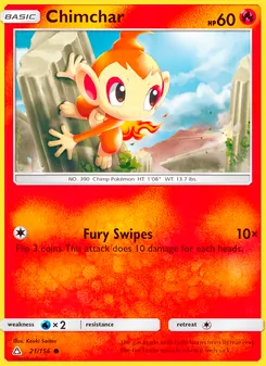 Chimchar (Ultra Prism #21)