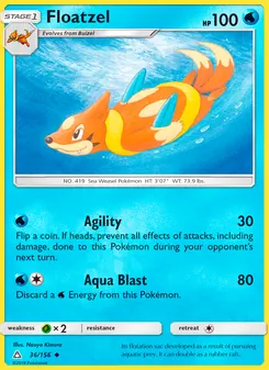 Floatzel (Ultra Prism #36)