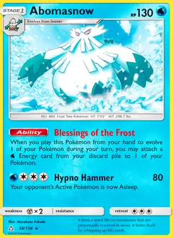 Abomasnow (Ultra Prism #38)
