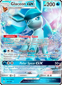 Glaceon GX (Ultra Prism #39)