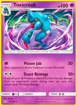 Toxicroak (Ultra Prism #57)