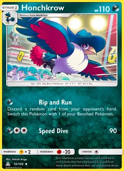 Honchkrow (Ultra Prism #72)