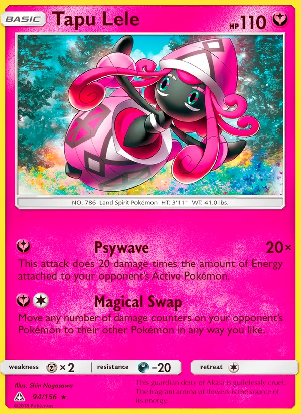 Tapu Lele — Ultra Prism #94 (Pokémon TCG card)