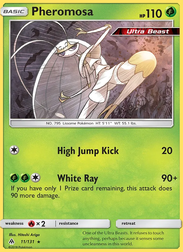 Pheromosa — Forbidden Light #11 (Pokémon TCG card)