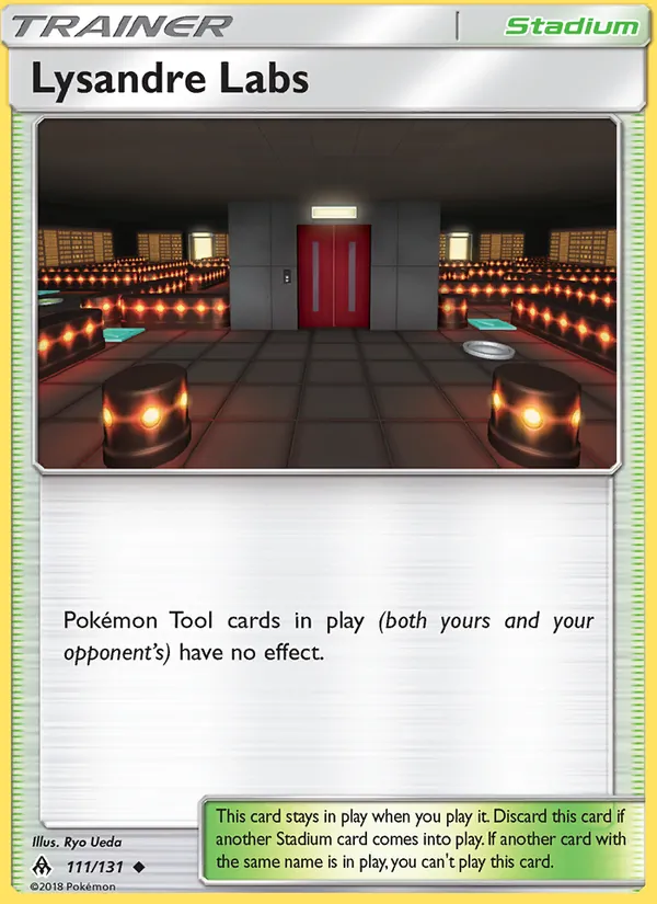 Lysandre Labs — Forbidden Light #111 (Pokémon TCG card)