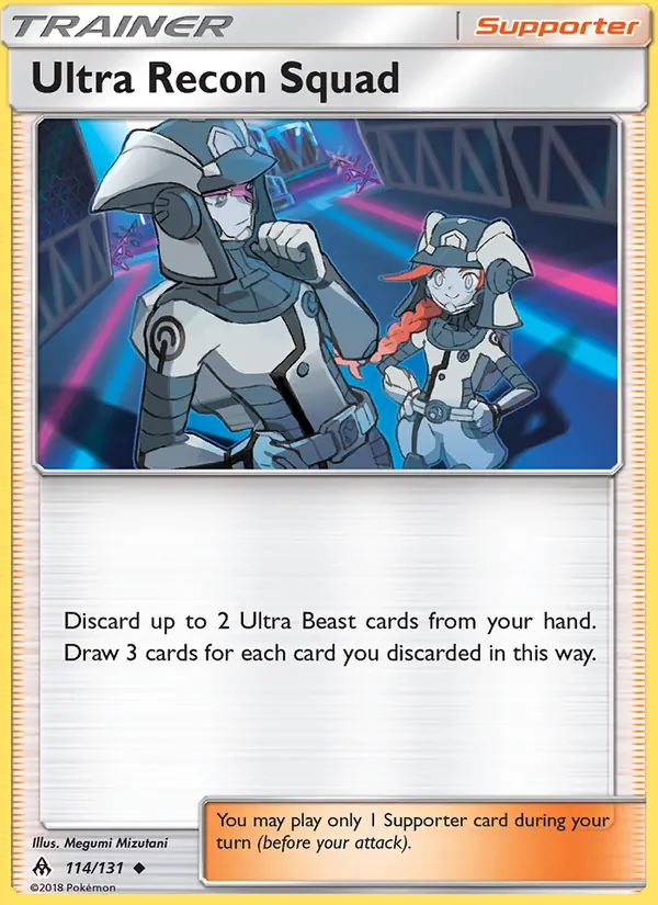 Ultra Recon Squad — Forbidden Light #114 (Pokémon TCG card)