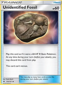 Unidentified Fossil (Forbidden Light #116)