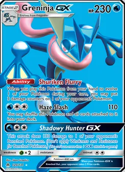 Greninja GX (Forbidden Light #120)