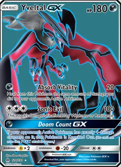 Yveltal GX (Forbidden Light #124)