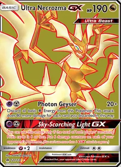 Ultra Necrozma GX (Forbidden Light #127)