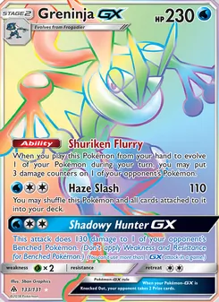 Greninja GX (Forbidden Light #133)