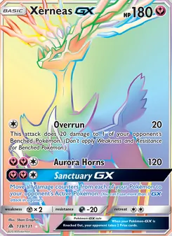 Xerneas GX (Forbidden Light #139)